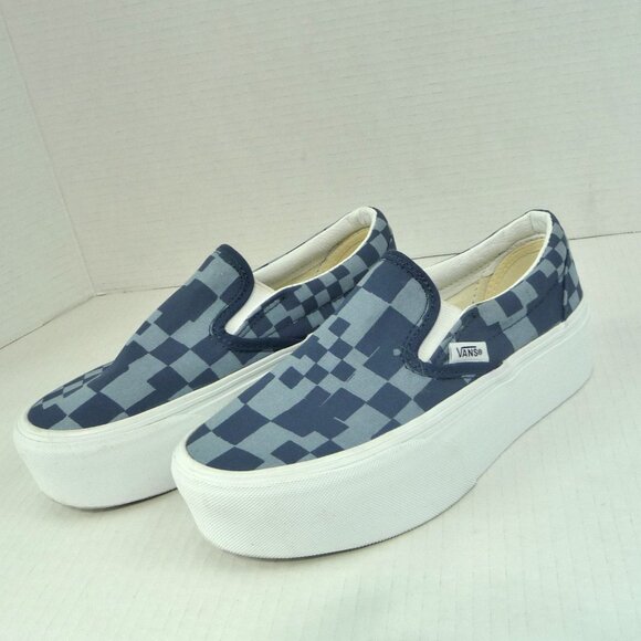 VANS SLIP ON SKATE SHOES SIZE 5.5 - Picture 5 of 10